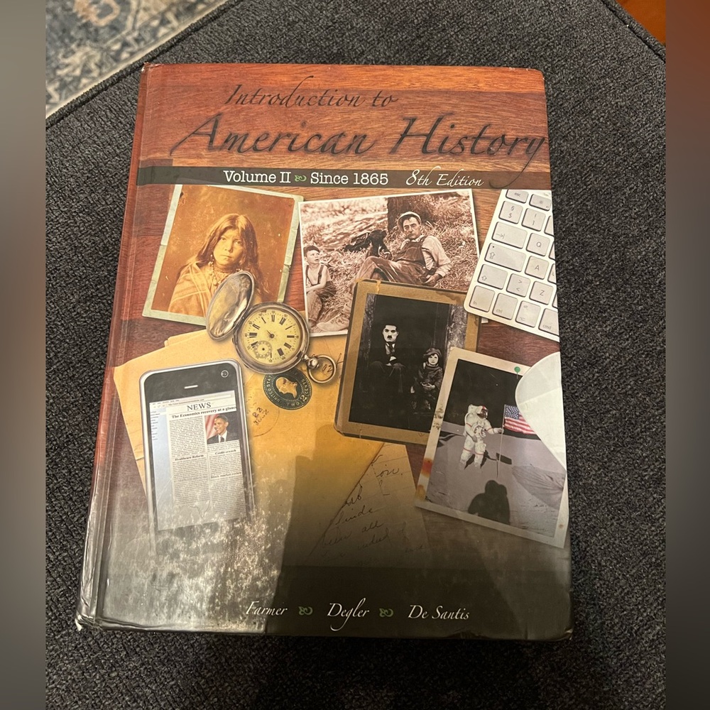 Introduction to American History Volume II 8th edition